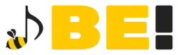 BE! Musical logo
