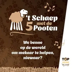 Logo von 't Schaep met de 5 Pooten