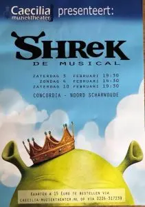 Logo van Shrek The Musical