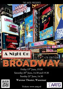 A Night on Broadway logo