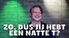 Zo, dus jij hebt een natte T? logo