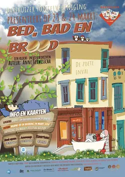 Logo van Bed, bad en brood