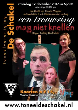 Een trouwring mag niet knellen logo