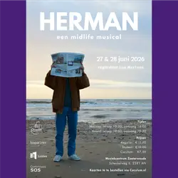 Herman: een Midlife Musical logo