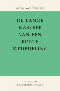 Logo von De lange nasleep van een korte mededeling